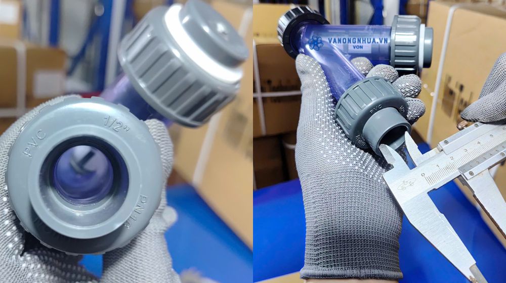 y lọc nhựa pvc dn15 lắp ống cỡ bao nhiêu