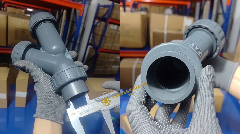 y lọc nhựa pvc dn32 lắp ống bao nhiêu inch