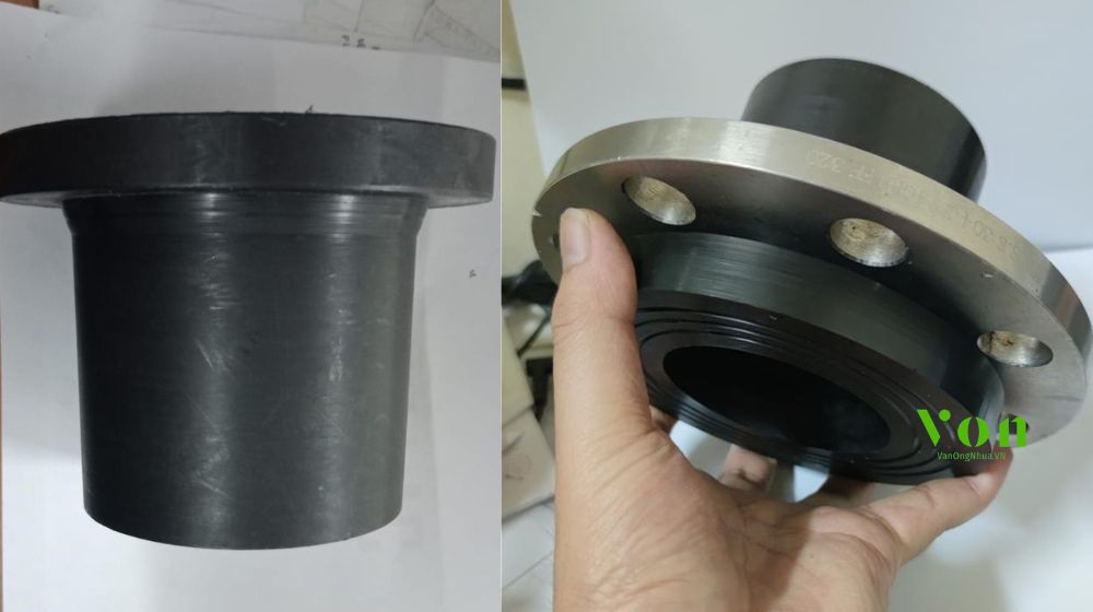 cách kết nối đầu nối bích hdpe d90