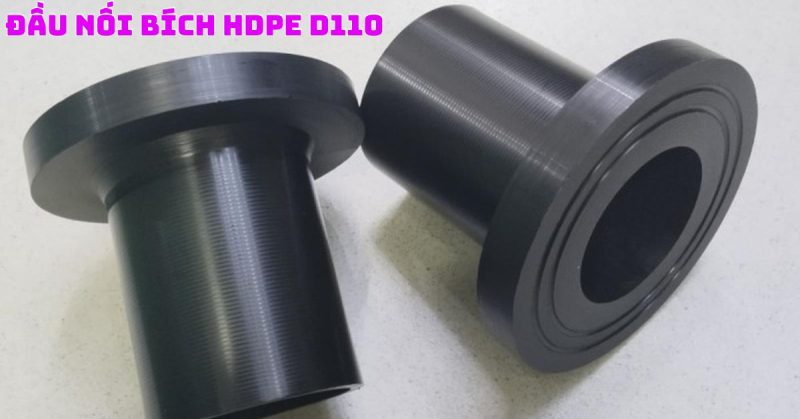đầu nối bích hdpe 110