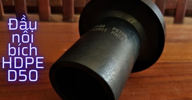 đầu nối bích hdpe d50
