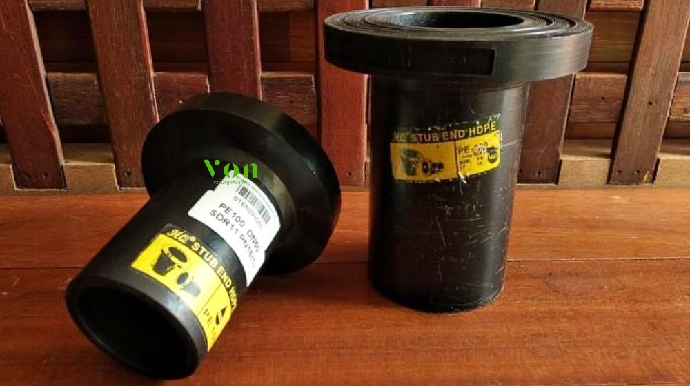 đầu nối bích hdpe d50 đúc từ vật liệu gì
