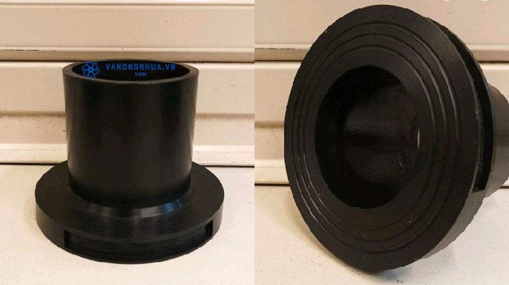 đầu nối bích hdpe d63 có thể lắp ngoài trời không