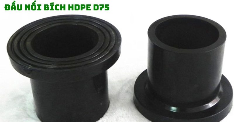 đầu nối bích hdpe d75