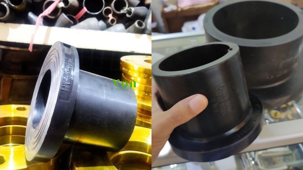 đầu nối bích hdpe d75 đúc bằng vật liệu gì