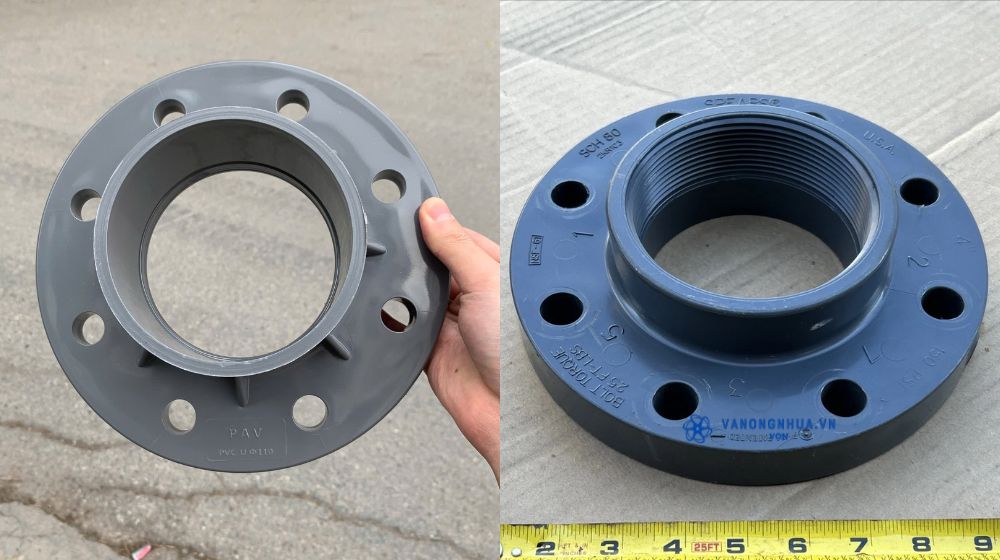 kết nối của mặt bích nhựa 114