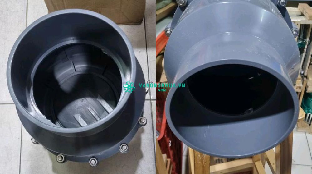 kết nối của rọ bơm pvc dán keo 160