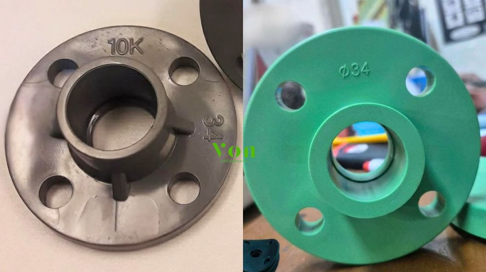 mặt bích nhựa phi 34 đúc bằng vật liệu gì