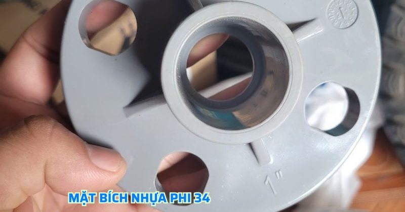 mặt bích nhựa phi 34