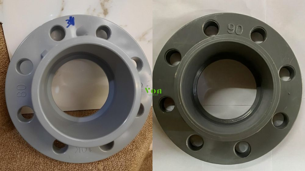 mặt bích nhựa phi 90 có bao nhiêu lỗ