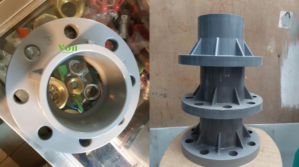 phương pháp kết nối của mặt bích nhựa phi 90
