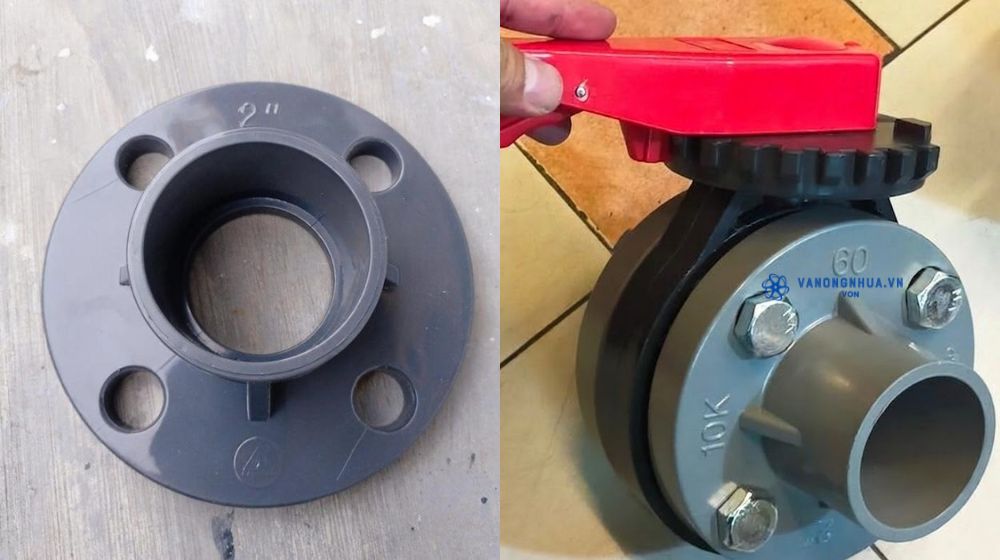 ưu điểm của mặt bích nhựa phi 60