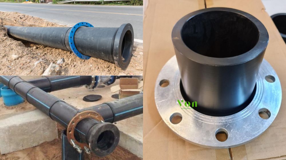 vật liệu chế tạo mặt bích lồng hdpe