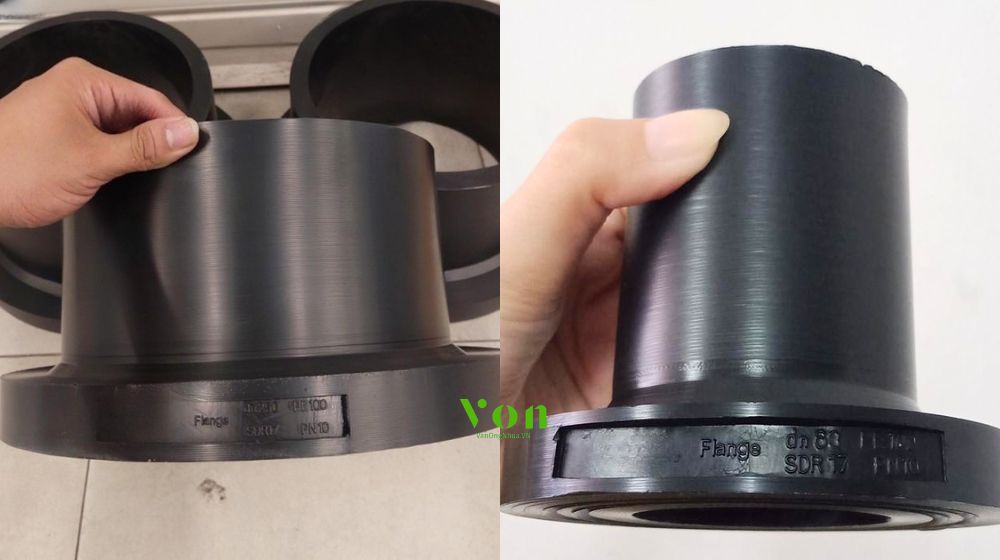 vật liệu của đầu nối bích hdpe