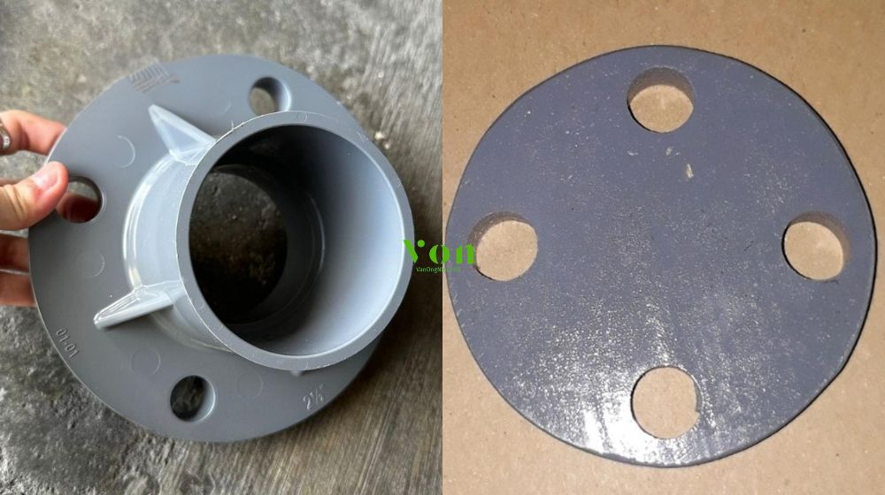 chủng loại mặt bích nhựa phi 76