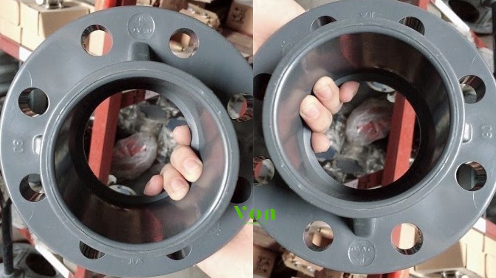 hệ thống sử dụng mặt bích hershey