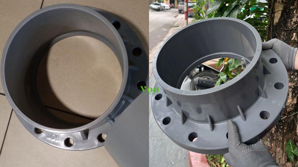 kết nối của mặt bích nhựa 250