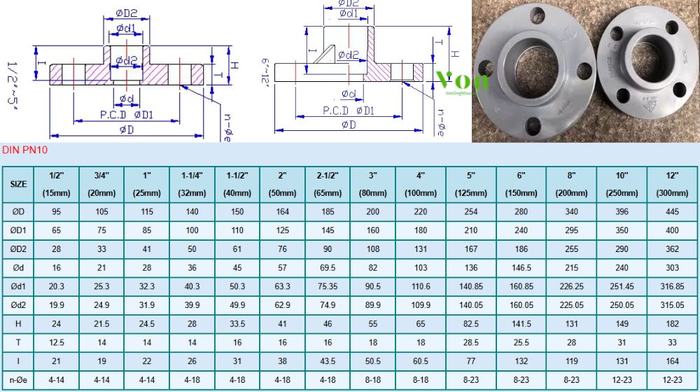kích thước của hershey vp 260 chuẩn din