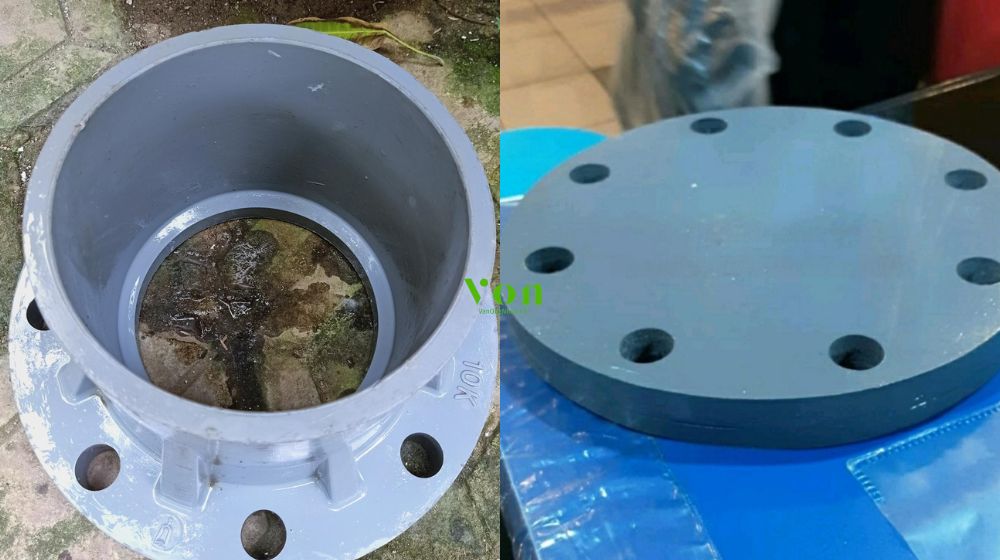 mặt bích nhựa 225 có bao nhiêu lỗ