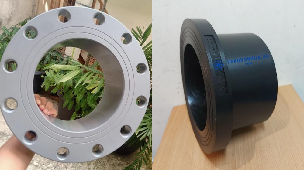 mặt bích nhựa 225 đúc từ nhựa gì