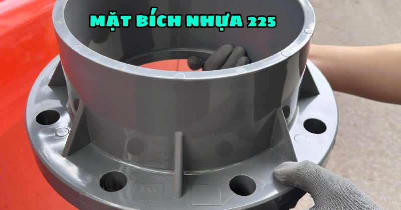 mặt bích nhựa 225