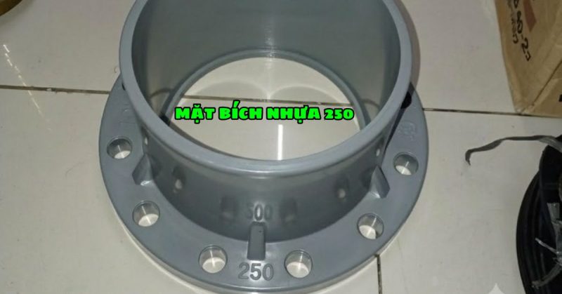 mặt bích nhựa 250