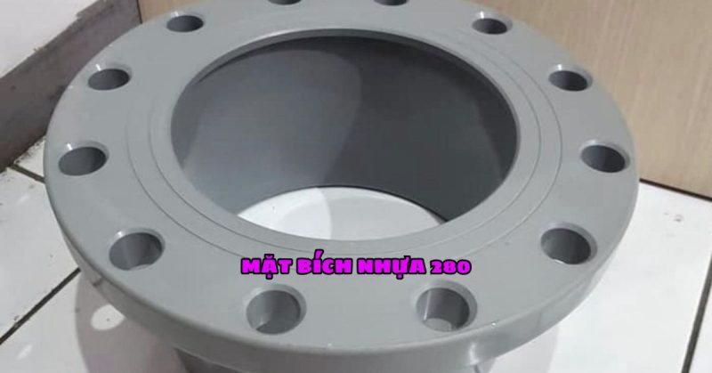 mặt bích nhựa 280