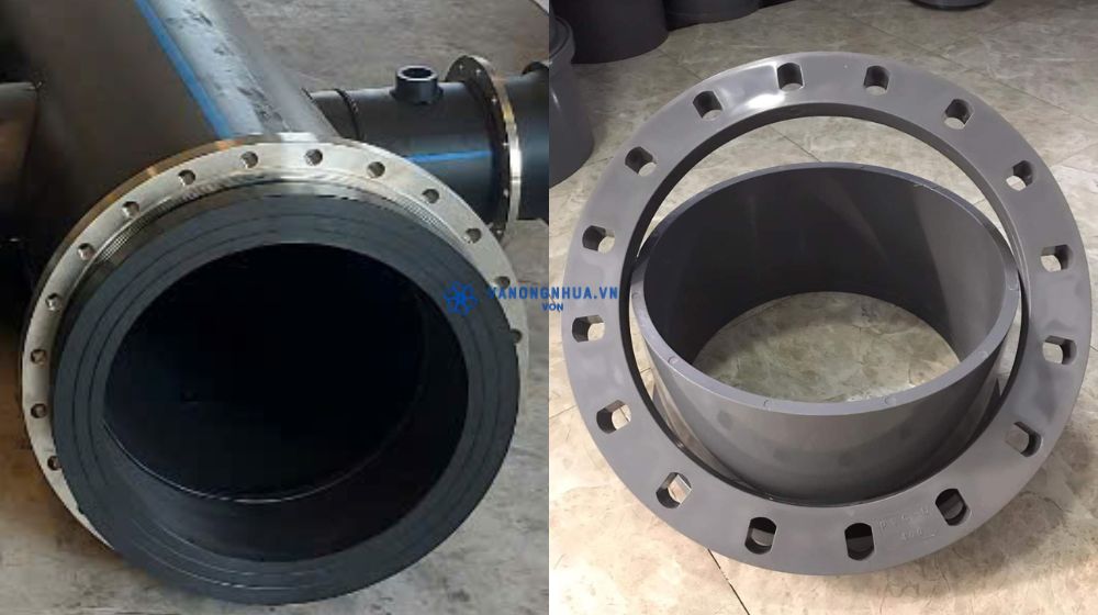 mặt bích nhựa 400 có phải dn400 không