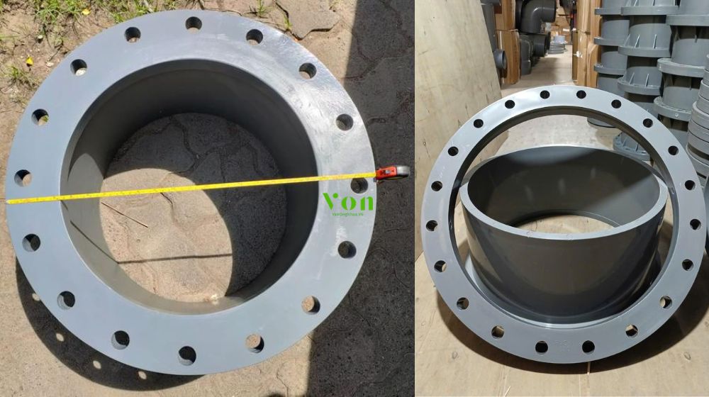mặt bích nhựa 400 là gì