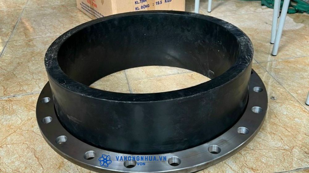 mặt bích nhựa 450 lắp ống dn bao nhiêu