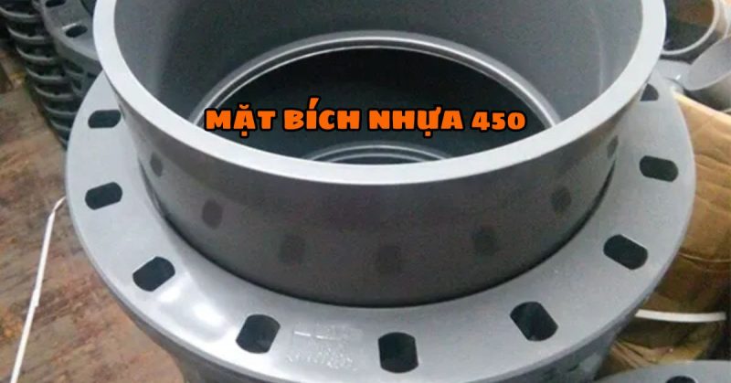 mặt bích nhựa 450