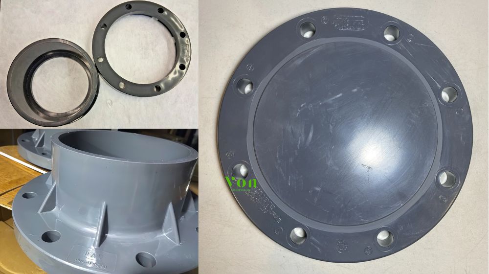 mặt bích nhựa phi 200 có những loại nào