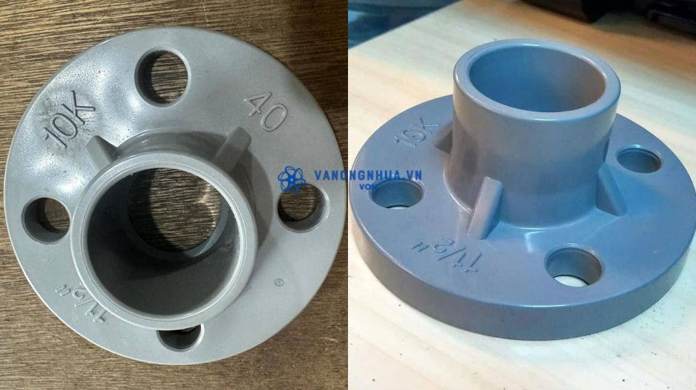 mặt bích nhựa phi 48 có phải dn40 không