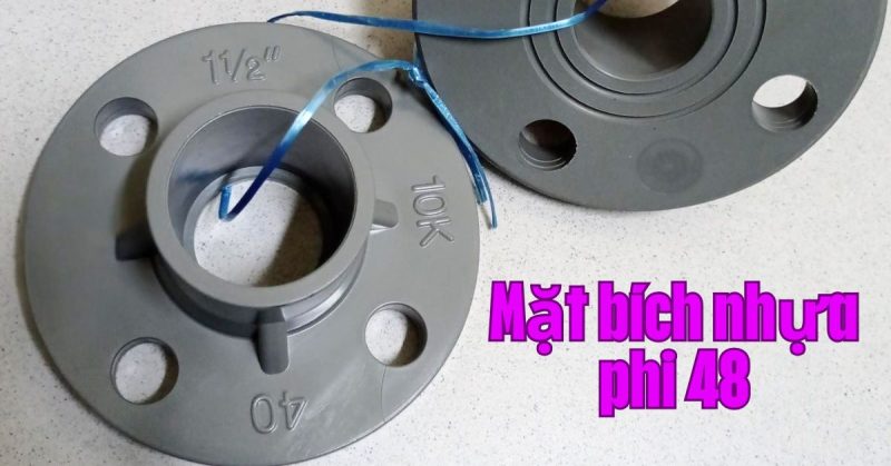 mặt bích nhựa phi 48