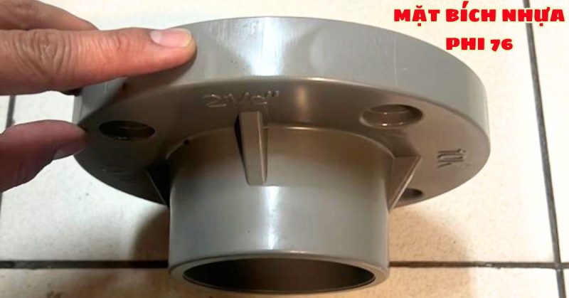 mặt bích nhựa phi 76