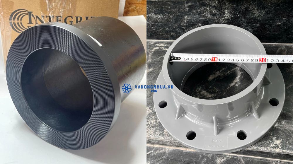 thế nào là mặt bích nhựa phi 200