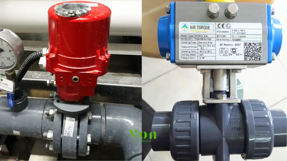 van hershey điều khiển tự động