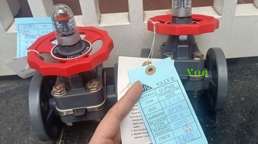 van màng hershey mặt bích
