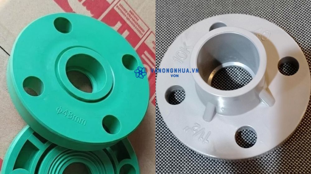 vật liệu đúc mặt bích nhựa phi 48