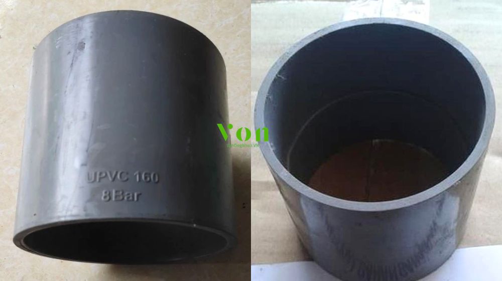 áp suất làm việc của măng sông upvc 160