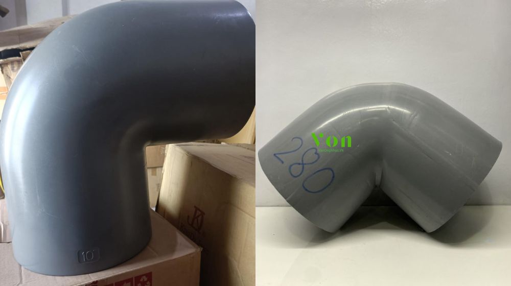 cút upvc 280 có phải 10 inch không