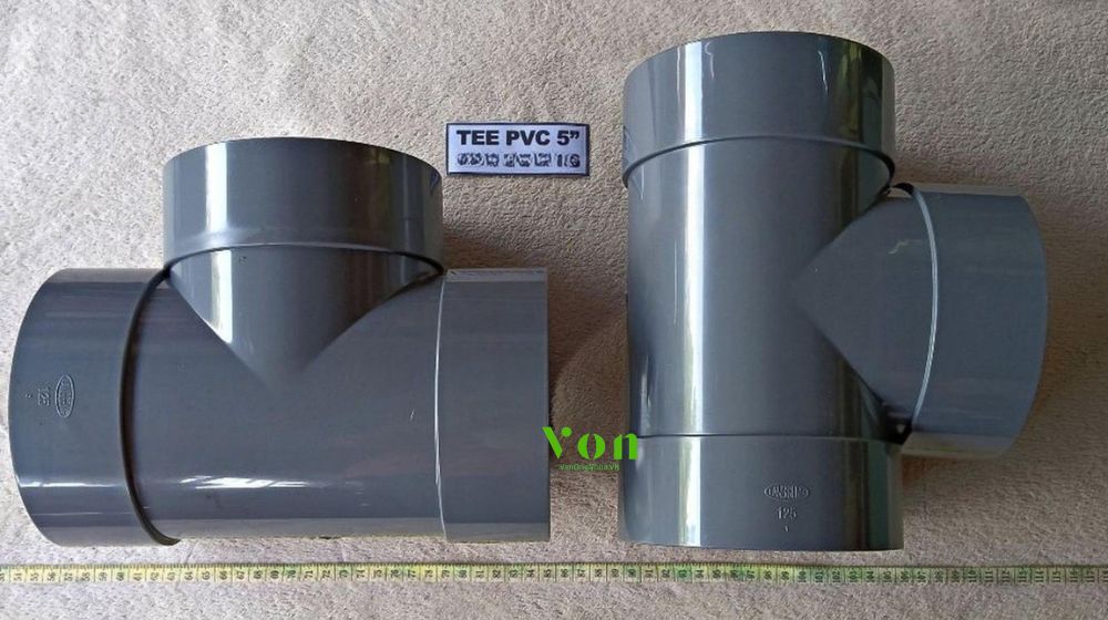 giới thiệu về tê pvc d125