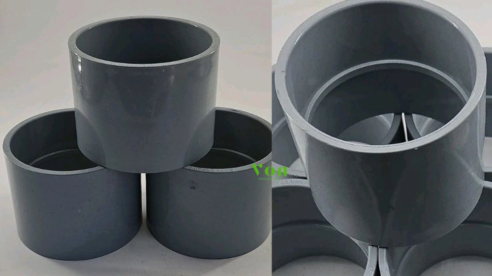 kết nối măng sông pvc 110 và 114 với ống