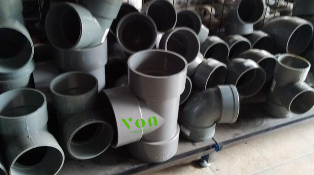 kết nối tê pvc d110 với ống