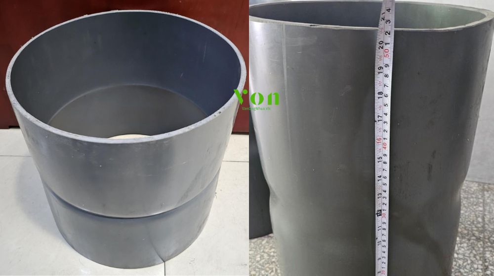 lưu ý đặt hàng măng sông pvc 315