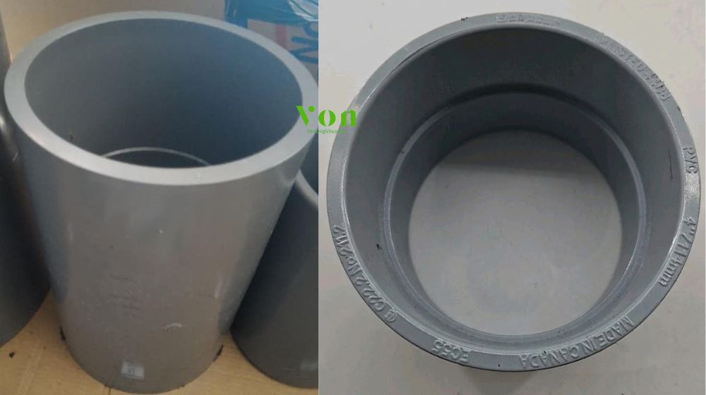 măng sông pvc 110 và 114 có giống nhau không