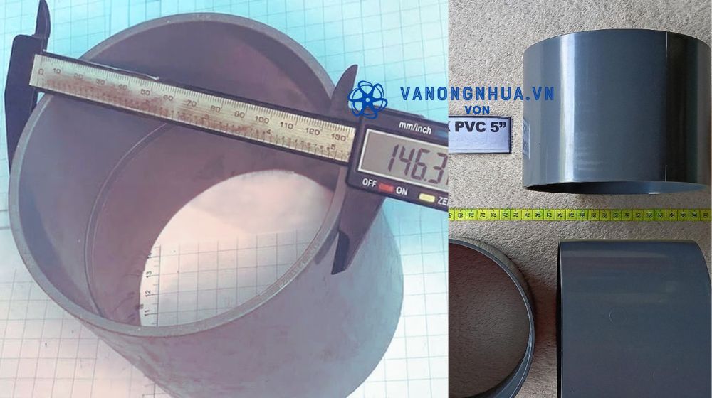 măng sông pvc 140 lắp ống bao nhiêu inch