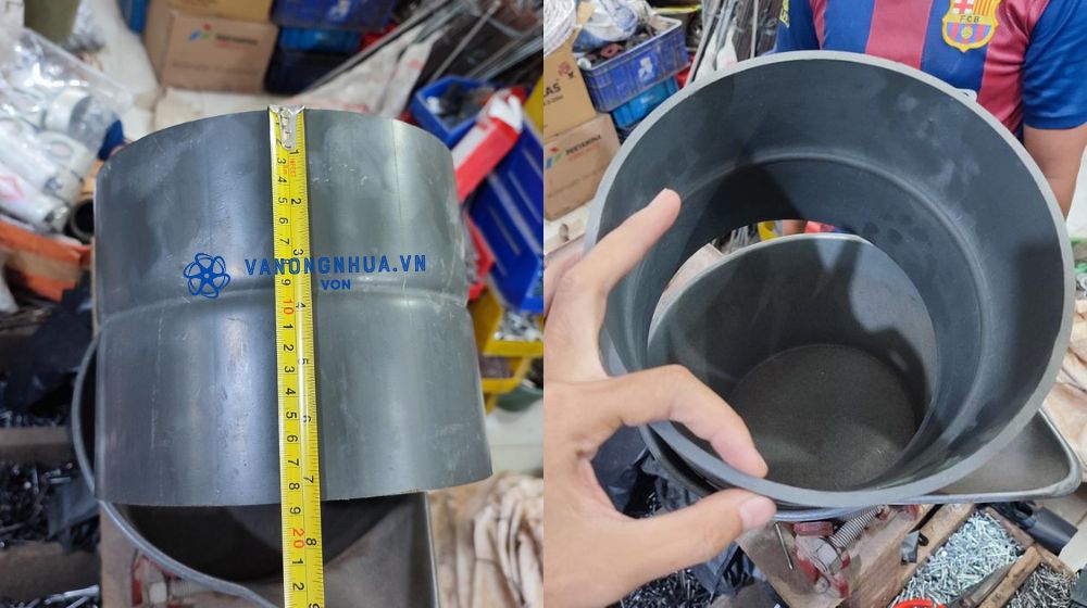 măng sông pvc 225 loại gia công