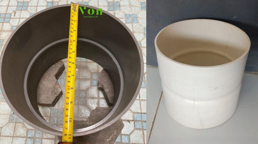 măng sông pvc 250 lắp ống bao nhiêu inch