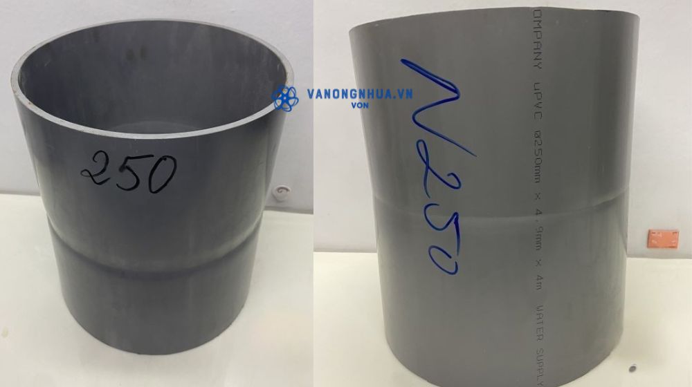măng sông upvc 250 loại gia công